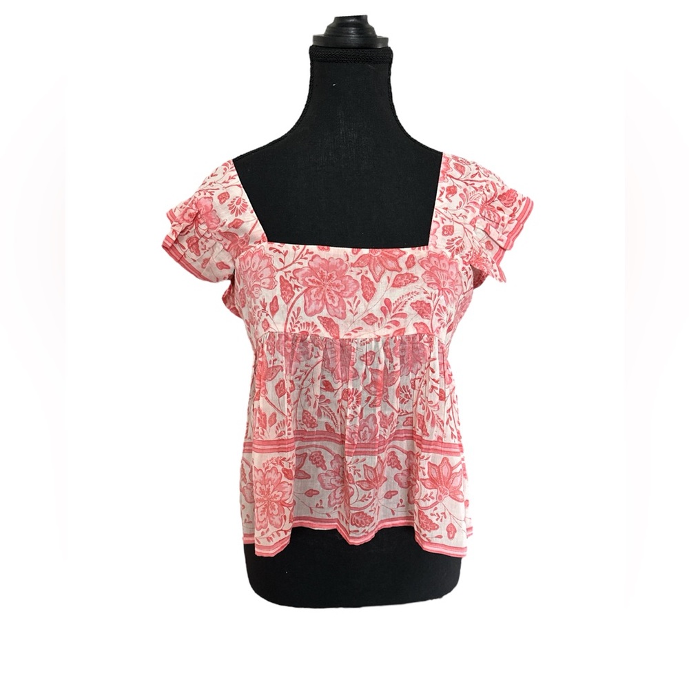 Bell by Alicia Bell silk and cotton summer top